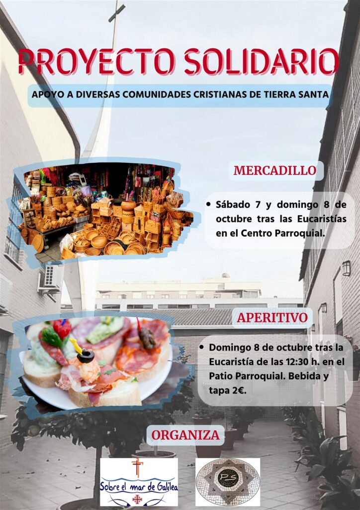 Proyecto solidario Tierra Santa (Parroquia Perpetuo Socorro -Badajoz-)