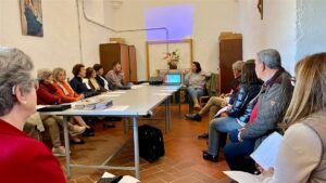 Calera de León acogió la comisión de las Cáritas del sur de la diócesis