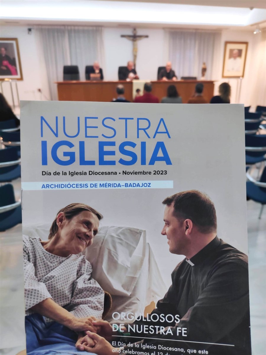 Mérida-Badajoz presenta su memoria anual en el Día de la Iglesia Diocesana