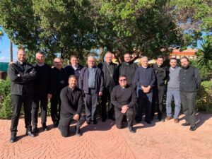 Jornada de formación y convivencia de los curas jóvenes de la diócesis en Gévora