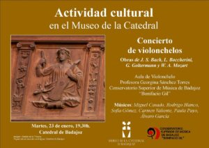 Concierto de violonchelos (Catedral de Badajoz)