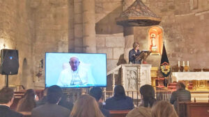 El Papa envía un mensaje a los emeritenses con motivo de la Semana Santa