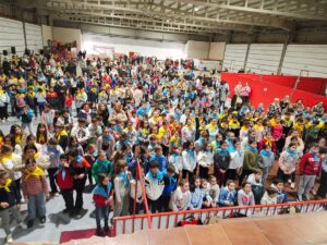 Niños de Primera Comunión se han divertido en Puebla de la Calzada