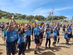 Scouts católicos de Extremadura celebran a san Jorge en Plasencia