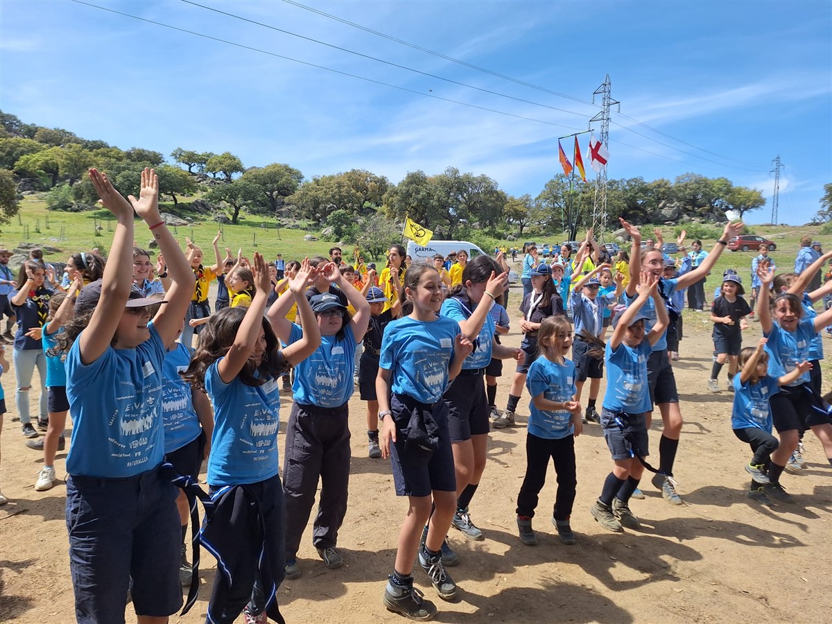 Scouts católicos de Extremadura celebran a san Jorge en Plasencia