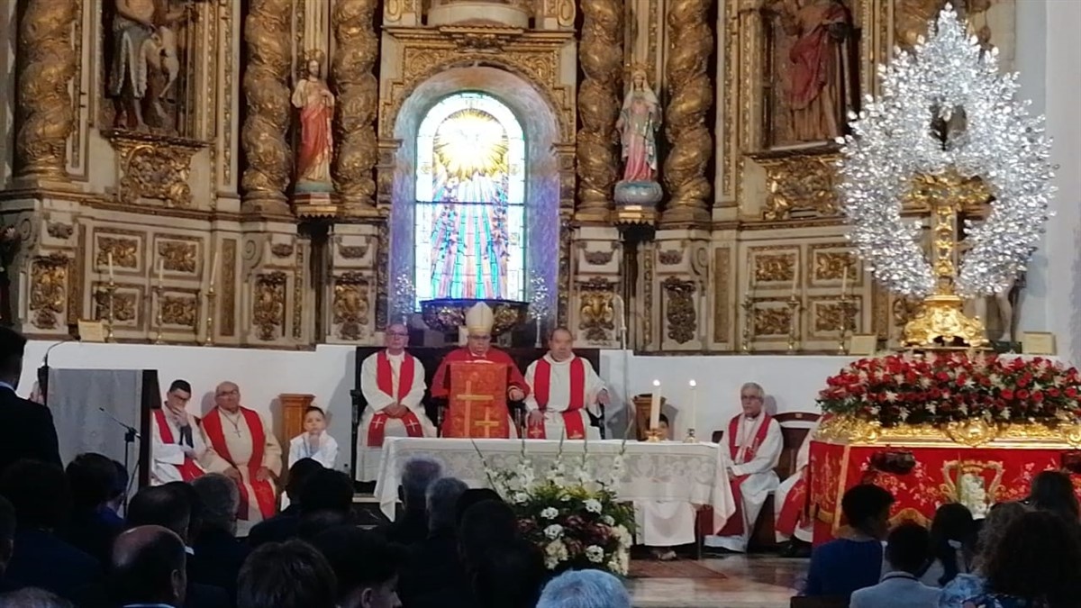 D. José Rodríguez asistió a la Fiesta de la Santa Cruz en Feria