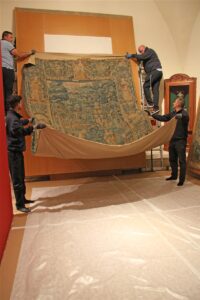 Un tapiz de la Catedral de Badajoz formará parte de las Edades del Hombre