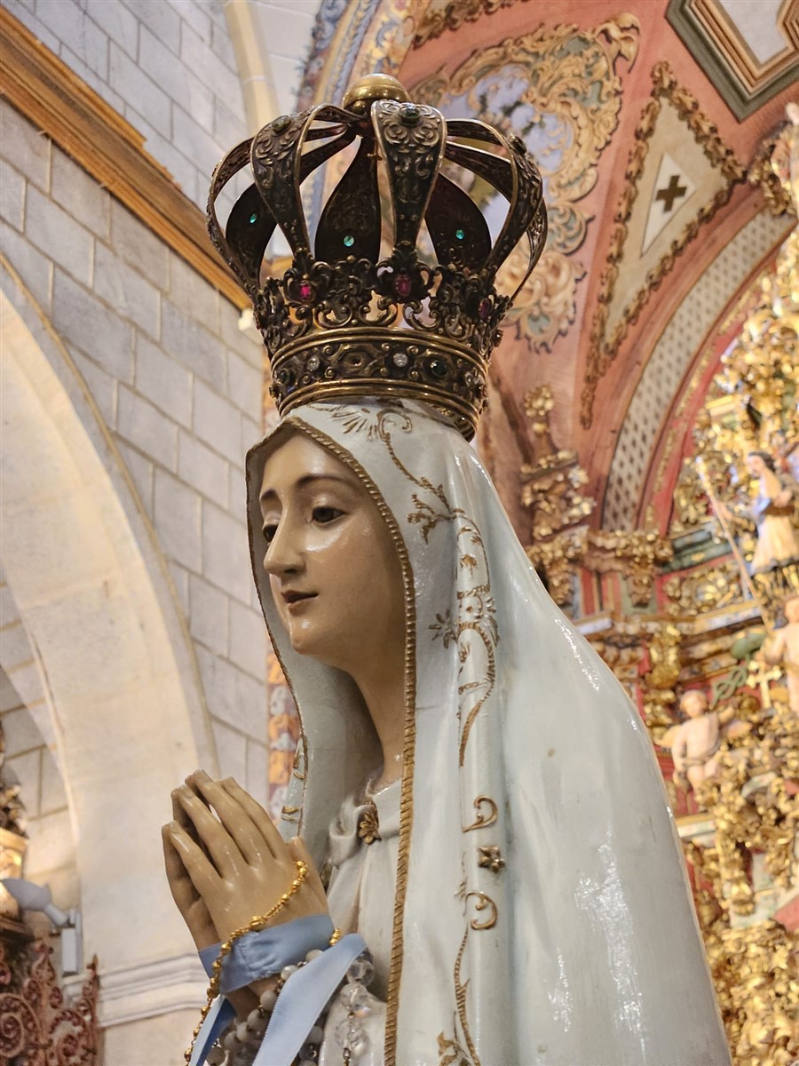 La Virgen de Fátima estuvo en Badajoz