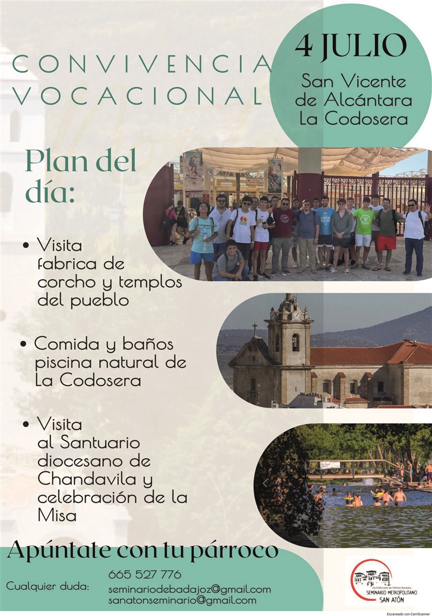 Convivencia vocacional (San Vicente de Alcántara – La Codosera)