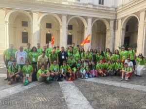 Participación de Mérida-Badajoz en el Jubileo de los Jóvenes celebrado en Roma