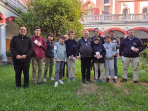 Encuentro y formación con los seminaristas menores