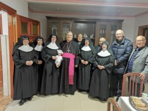 Felicitación de Navidad en la Residencia Ntra. Sra. de la Soledad