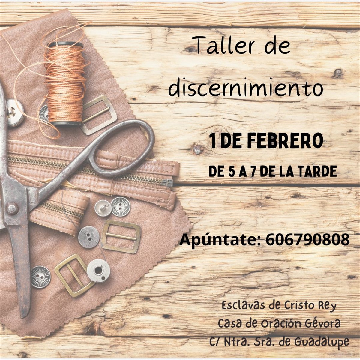 Taller de discernimiento