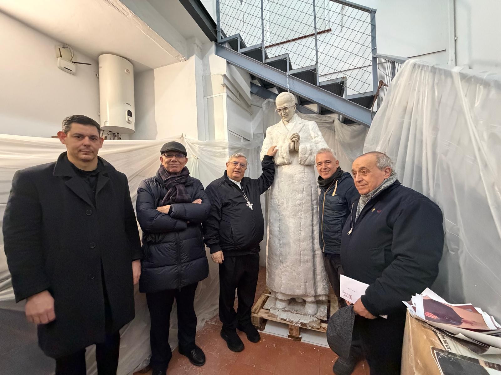 La escultura de don Rafael está lista para pasar&hellip;