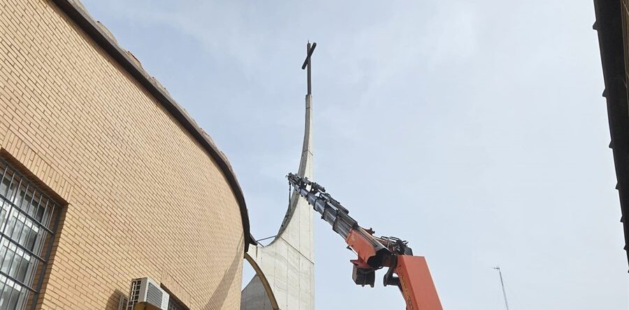 La parroquia del Perpetuo Socorro estrena la campana “Esperanza” en Badajoz