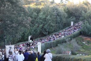El Santuario Diocesano de Chandavila acogió el Viernes de Pasión a miles de peregrinos