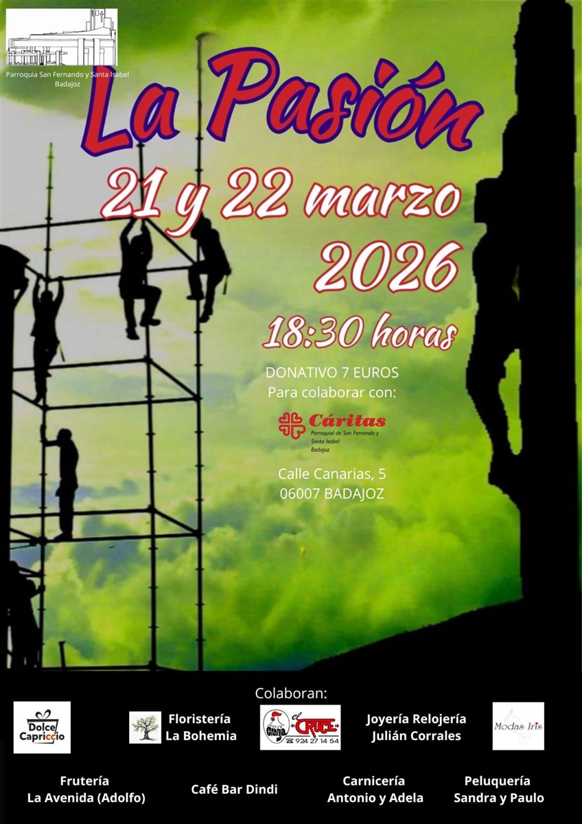 Representación-oración Pasión