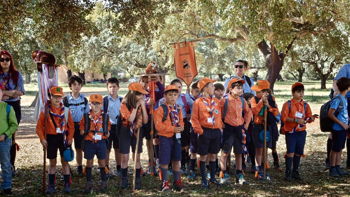 Los scouts católicos celebran su encuentro regional en Carmonita