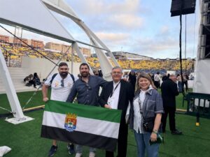 León XIV presidió ayer la primera Santa Misa celebrada por un Papa en la historia de Canarias, con motivo de la solemnidad del Sagrado Corazón de Jesús