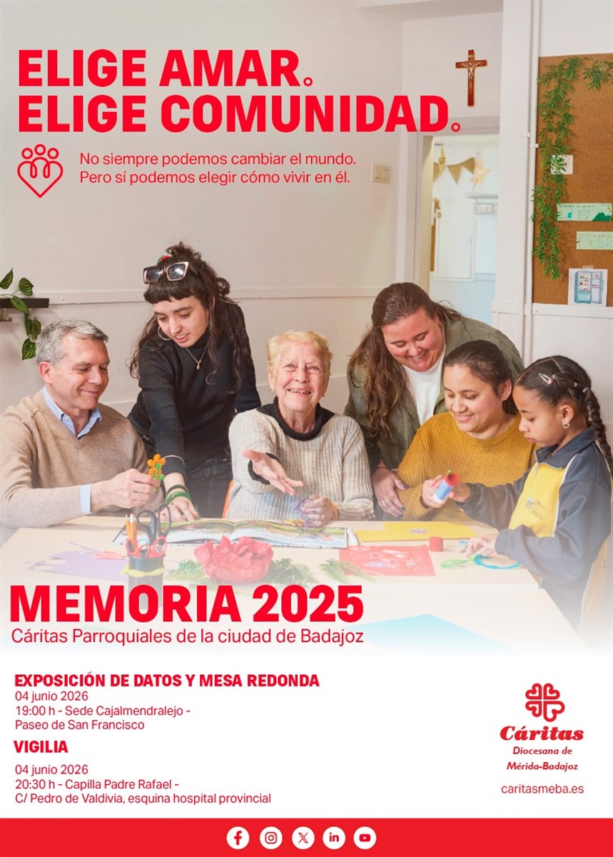 Presentación Memoria Cáritas 2025