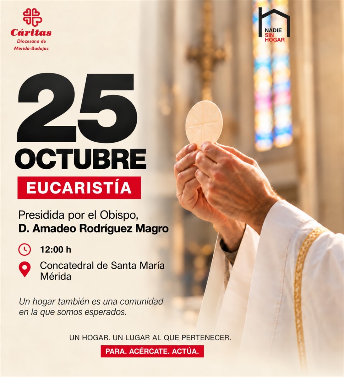 Eucaristía Campaña «Nadie Sin Hogar»